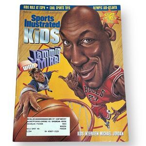 Sports Illustrated for Kids March 1996 Michael Jordan Issue with Cards & Poster